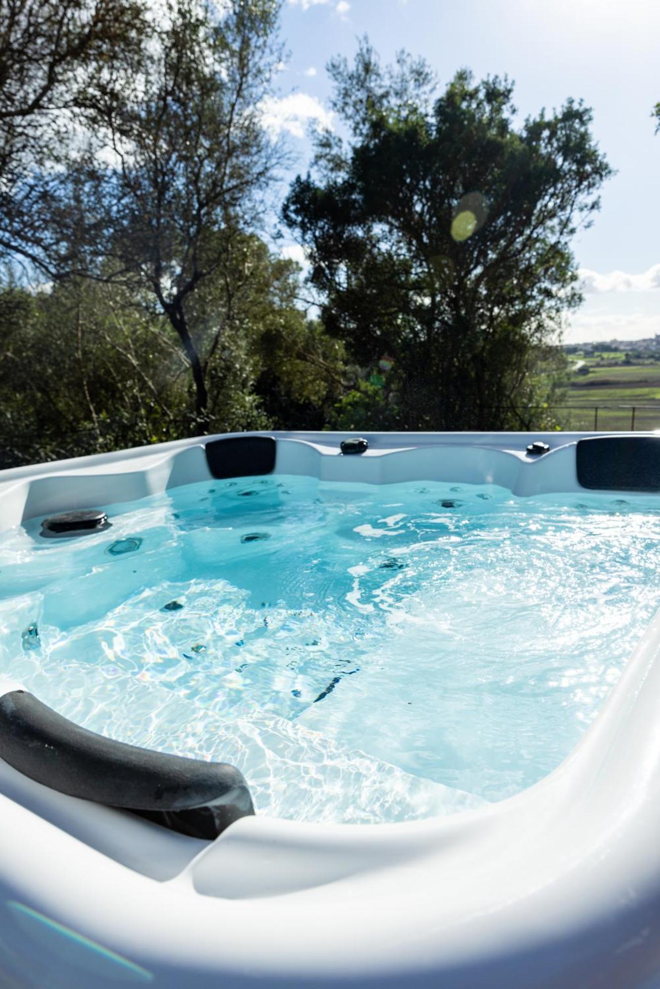 Es Mirador De Vernissa Jacuzzi Sauna Y Piscina Santa Margalida Exterior photo