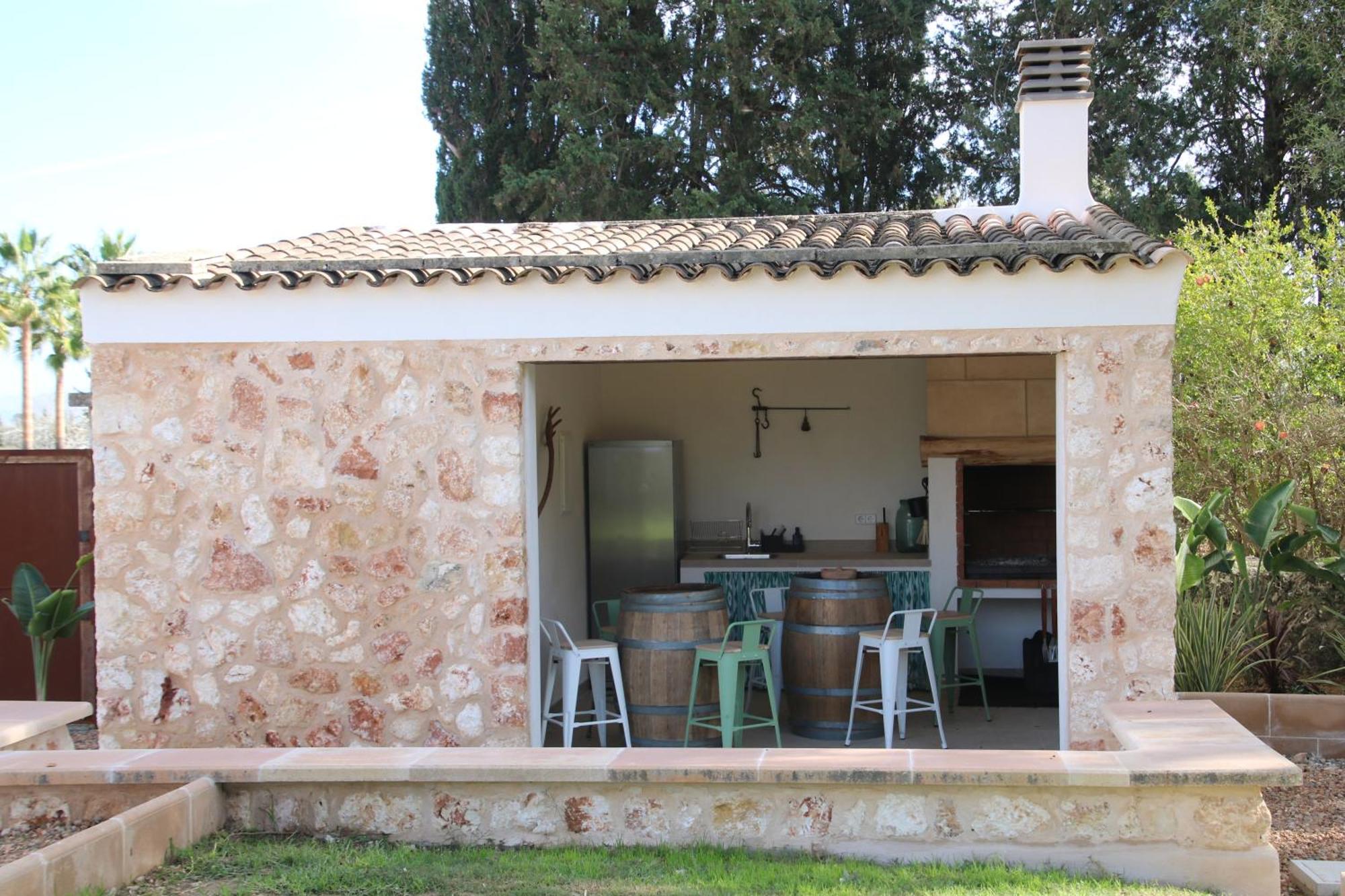 Es Mirador De Vernissa Jacuzzi Sauna Y Piscina Santa Margalida Exterior photo