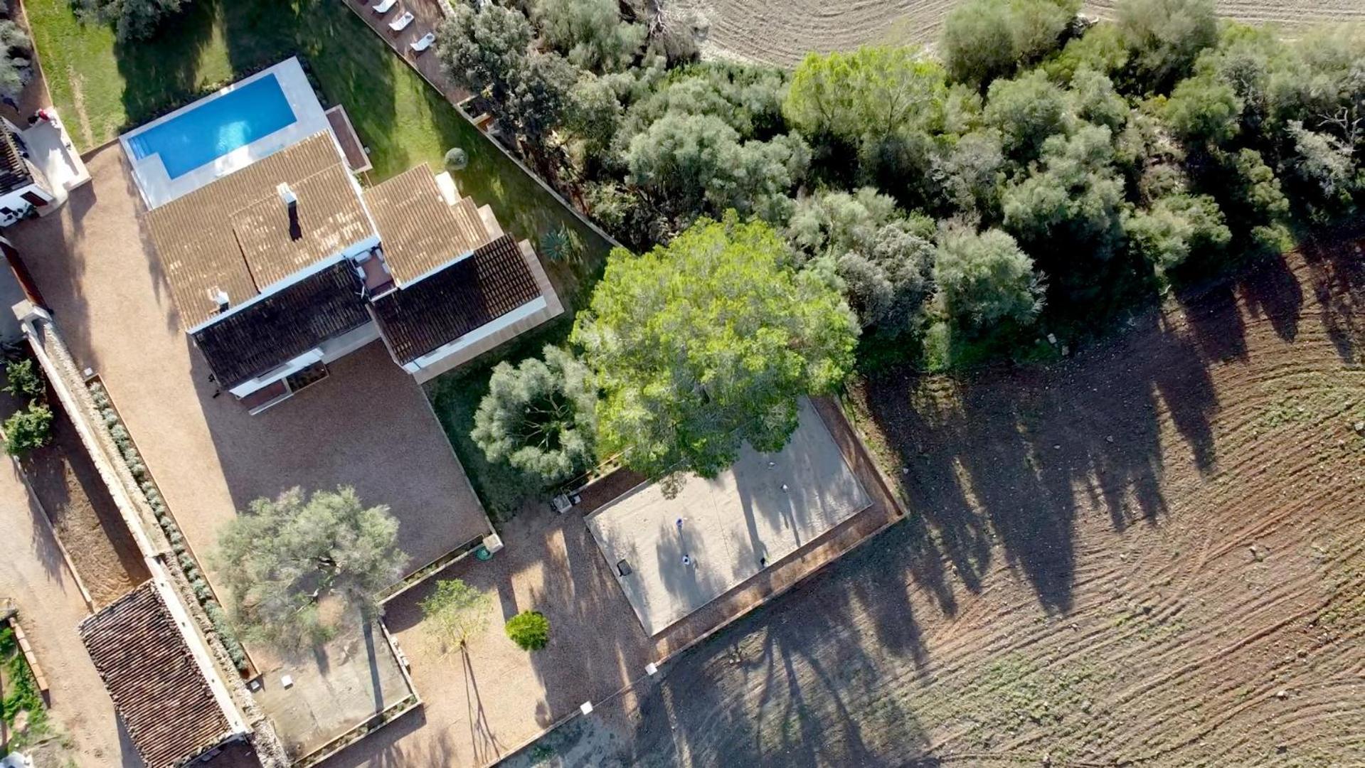 Es Mirador De Vernissa Jacuzzi Sauna Y Piscina Santa Margalida Exterior photo