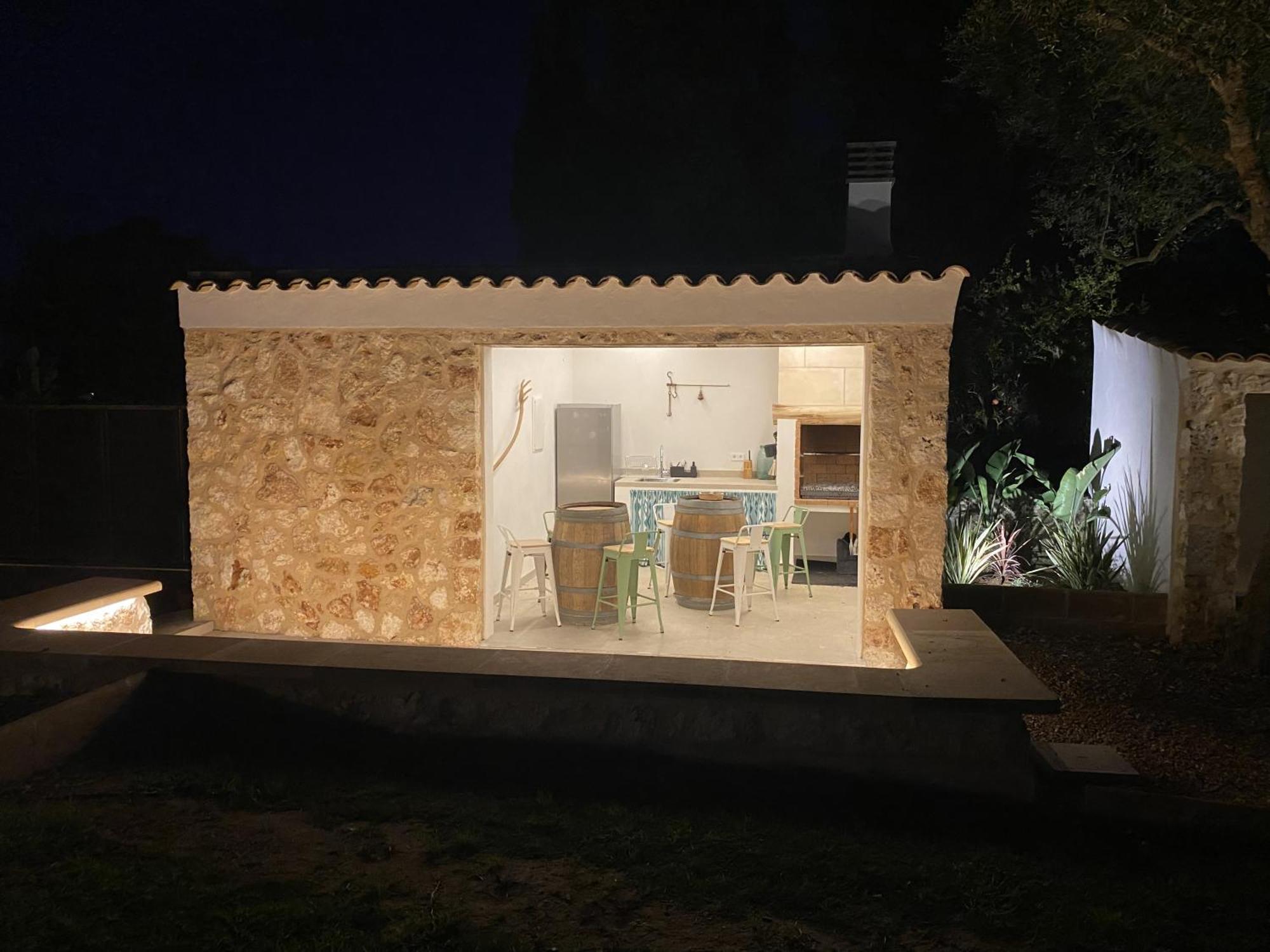 Es Mirador De Vernissa Jacuzzi Sauna Y Piscina Santa Margalida Exterior photo